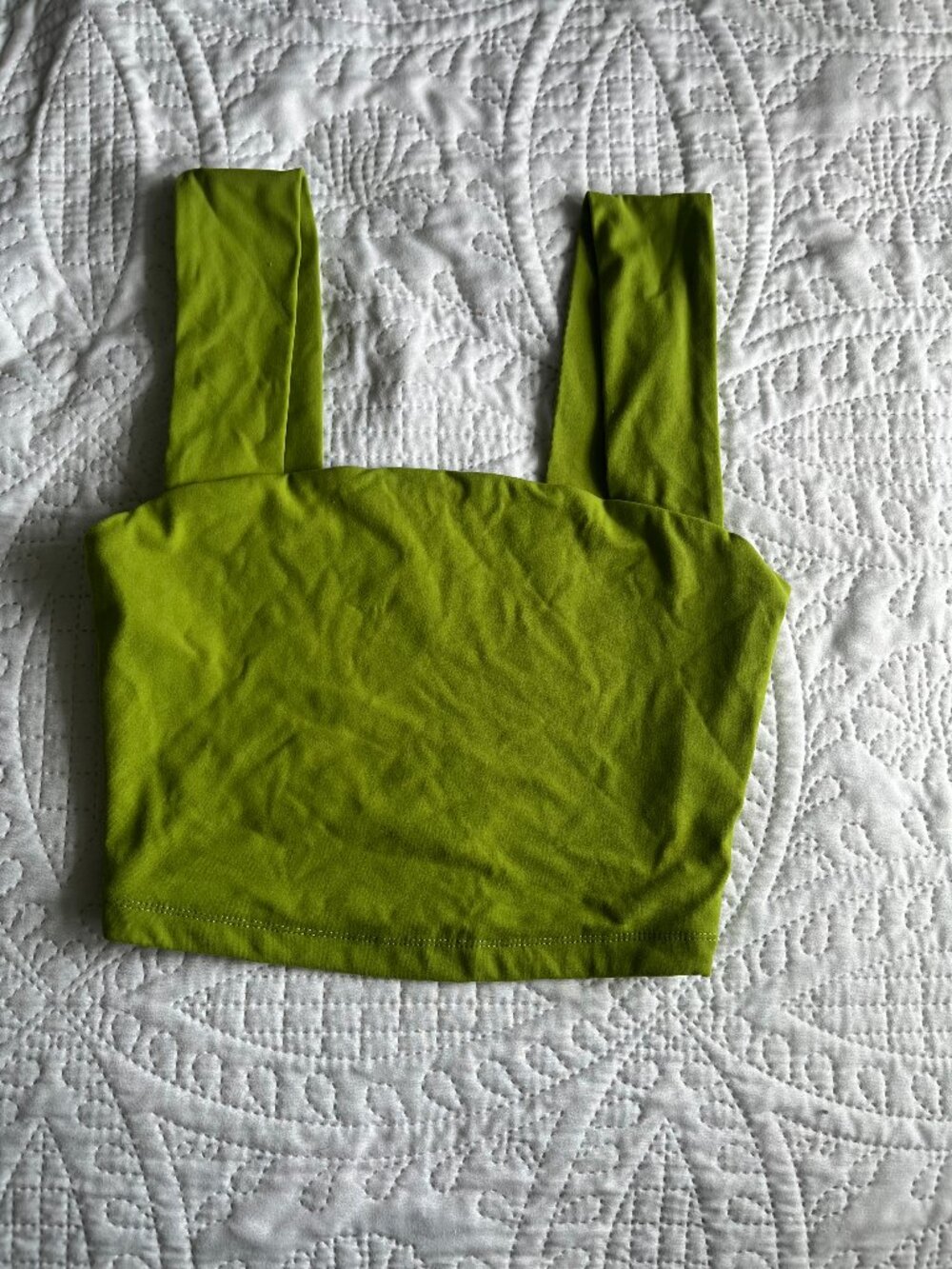Lime green sculpt xx small tank top from Dynamite.